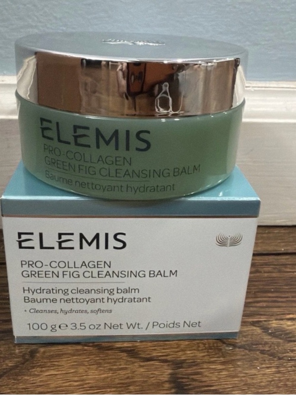 Elemis Pro-Collagen Green Fig Cleansing Balm 3.5 oz/100g - NIB